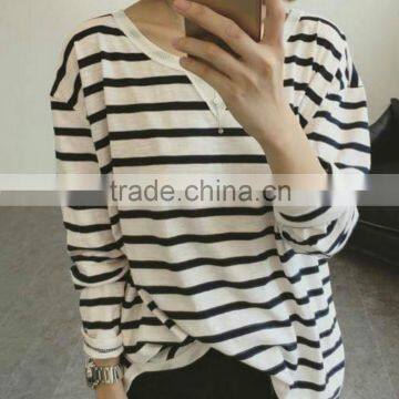 Stripe Woman Blouse