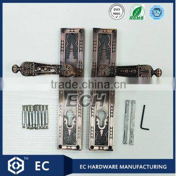 China supplier hotel design wooden door handle