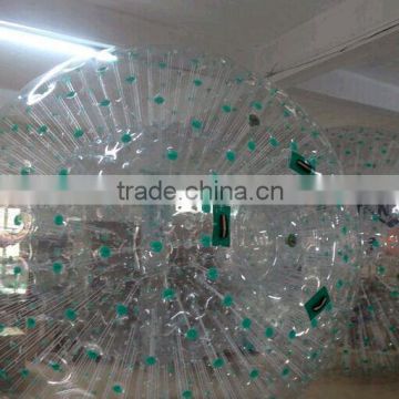 Hot pvc inflatable water zorb balloon