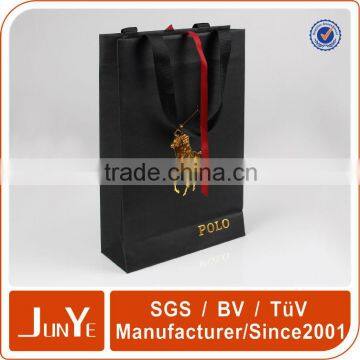 full colour pattern printed wholesale embossing gift paper bags stamping