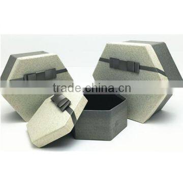 Taiwor Custom Hexagon High End Top and Bottom Paper Gift Box