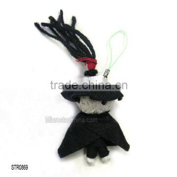 STR0866 Chain Yellow Handmade Voodoo Doll photo-4