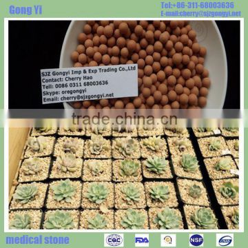 cheaphot sale versatile high precision and good material maifan stone ball for gardening industry/round maifanite for succulents