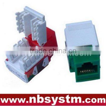 RJ45 Cat5e UTP tool-free keystone Jack