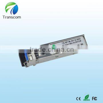 1.25G BIDI 1310/1490nm LC Simplex DDM 20Km SFP Module