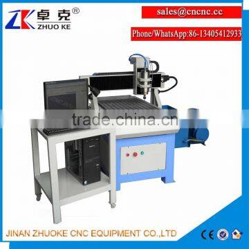 Water Cooled Spindle Advertising CNC Engraving Machine ZK-6090 600*900MM With Vacuum Table