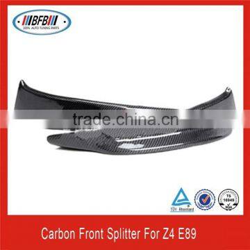 FOR BMW Z4 E89 CARBON FIBER OEM STYLE LIP SPLITTER