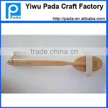 Natural Dry Body Brush & Brush for Dry Brushing With Long Detachable Handle and Boar Bristles - Exfoliate Skin photo-3