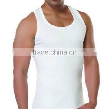 Mens Blank White Tank Top