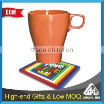 High Quality nylon coaster with UV printing LOGO or laser