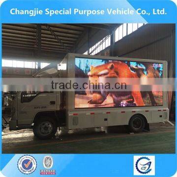 New condition Foton full color outdoor P10 led module mobile truck,mobile led truck,led mobile truck