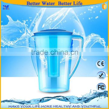 6 level purify alkaline water filter pitcher jug bottle water purifier pot water kettle