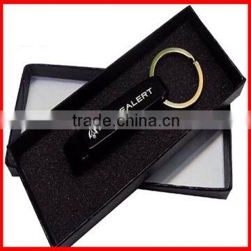 New Style Elegant Men Business Custom Black Gift Boxes Of Key Chain