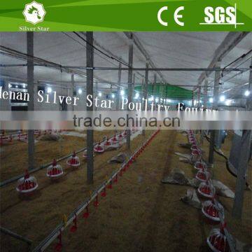 Ground broiler poultry farm equipment