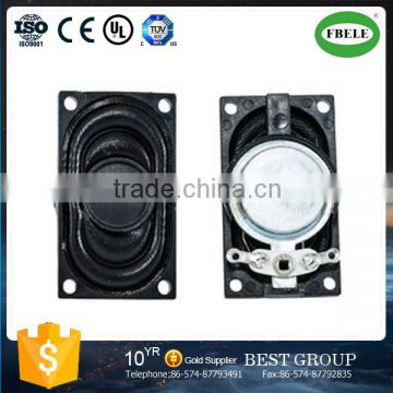 FB-S20K 1watt mini plastic frame TV speaker driver unit(FBELE)