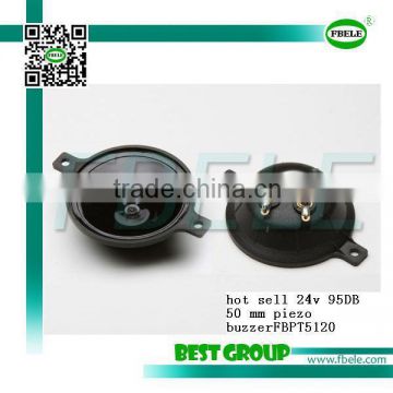 hot sell 24v 95DB 50 mm piezo buzzerFBPT5120