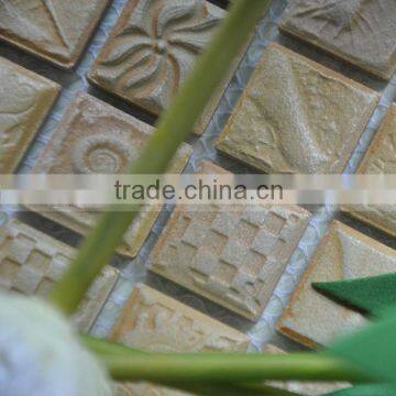 Classic pattern natural marble mosaic for restaurant wall/coffer shop