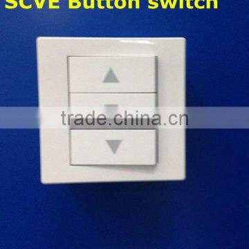 Button switch for roller shutter/roller window button switch/wall switch for roller shutter