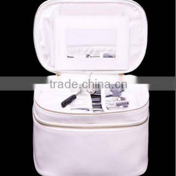 2016 OEM New Women Multifunction Travel Cosmetic Bag Makeup Case Pouch PU LeatherToiletry Organizer photo-3