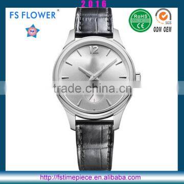 FS FLOWER - High Polishing Stainless Steel Case Japan Quartz 3atm Watch Water Resistant 2016