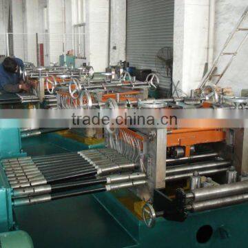 Straightener machine for cold rolling matal processing