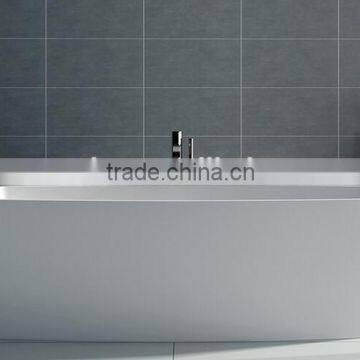 Luxurious Used Freestanding Bathtub-oval Stone Resin Bathtub,freestanding Solid Surface Bathtub photo-5