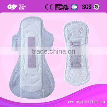 Anion & far-infrared lady cloth sanitary napkins in gift box packing, OEM welcomed