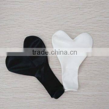 high quality heart shape foil latex balloon