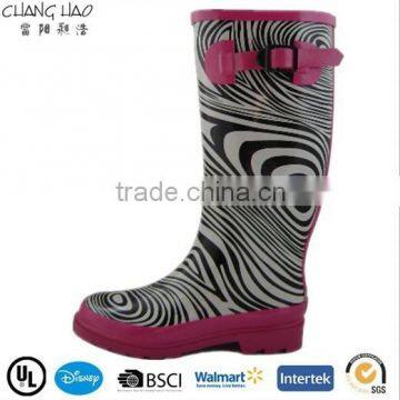 (CH.W127) Hot new products for 2015 Rubber safety boots cheap woman rain boots