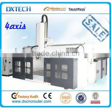 Mold making 4 axis atc cnc router cnc milling machine for foam