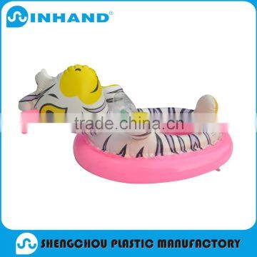 High quality outdoor advertising pvc inflatable tiger rider for baby