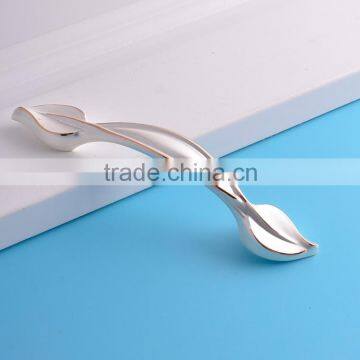 Zinc Alloy Die Casting Arch Bridge Furniture Hardware Modern Closet Door Window Kitchen Drawer Pulls photo-4