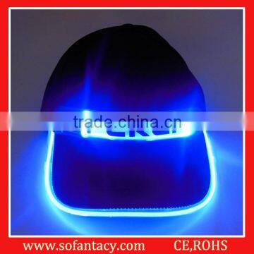 2016 Hot Selling Led Baseball Cap Hat,led Fashing Hat,led Sport Hat Baseball Cap photo-4