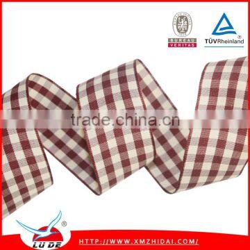 Hotsale Scottish Plaid Ribbon for daily decoration