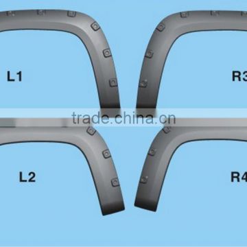 ABS new material wheel arch dacia duster fender flare for VW Amarok