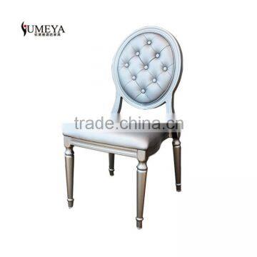 hotel furniture alumiunm metal french louis chair of dining room/wedding room (YL1163)