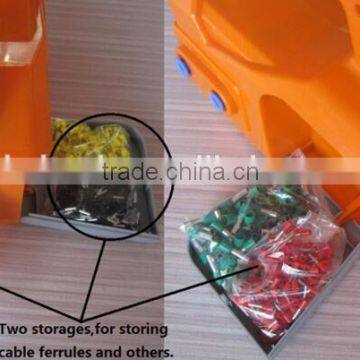 LSD High Quality New PatentAM-6-4 Multi-functional Pneumatic Air Crimping Tool for Crimping Cable Ferrules End Sleeves photo-3