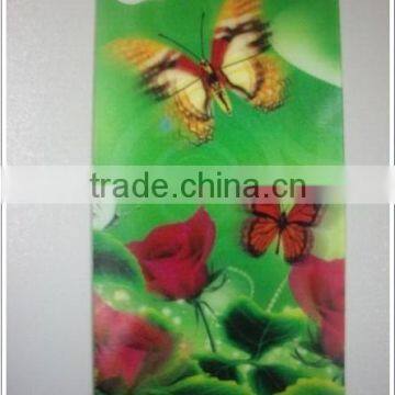 3D lenticular printing cards with sticker for phone