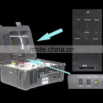 Portable Water Well Camera, Underwater Camera, And Borehole Camera With Wheels