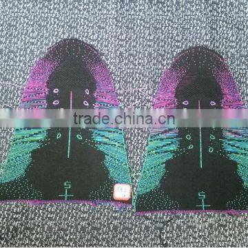 China Shoes Factory Export Sport Flyknit Shoes Cover Vamp Upper