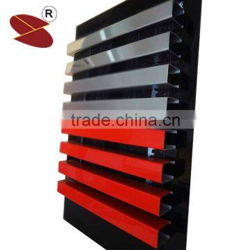 Office Fireproof Open Suspended Aluminum Baffle Tiles