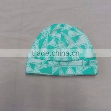 BKD Factory Direct selling organic cotton baby beanie with two colors, good quality with perfect sewing.