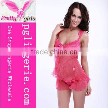 Unique Sexy Girls Sleeping Wear Babydoll Dress Wholesale
