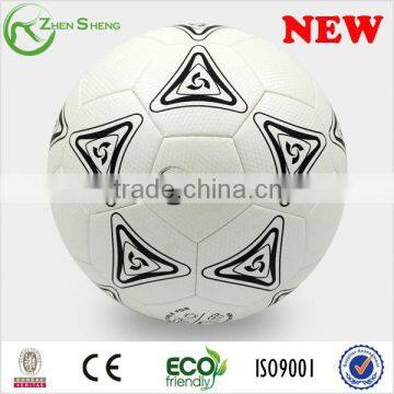 Zhensheng leather soccer ball size weight