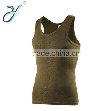 High Quality Cotton Men's Gym Tank Top Muscle Vest