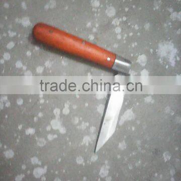 Handmade carbon folding knive