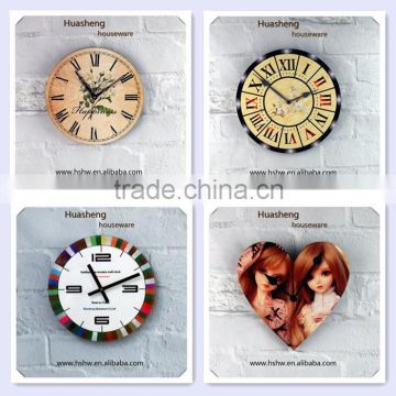 Heat press mdf clock dial face