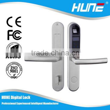 best price biometric fingerprint door lock with European mortise