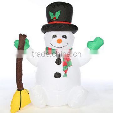 120cm Inflatable Christmas Snowman/ 2015 Hot Sale Inflatable Snowman