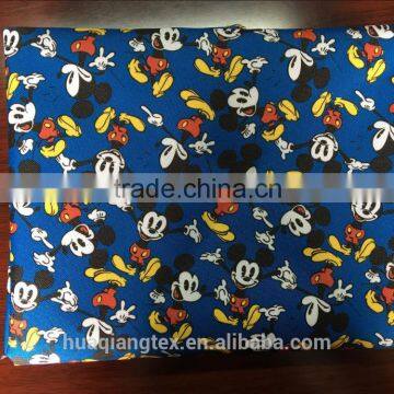 Cute Mickey Minnie Mouse Print Oxford Fabric for School Bag Shopping Bag